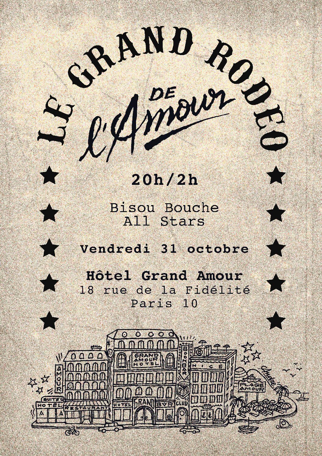 Halloween Le Grand Rodéo de l’Amour